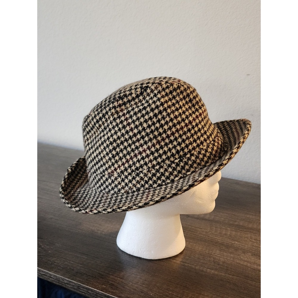 Vintage Adam New York Fedora Hat 7-7 1/8 - Picture 3 of 10